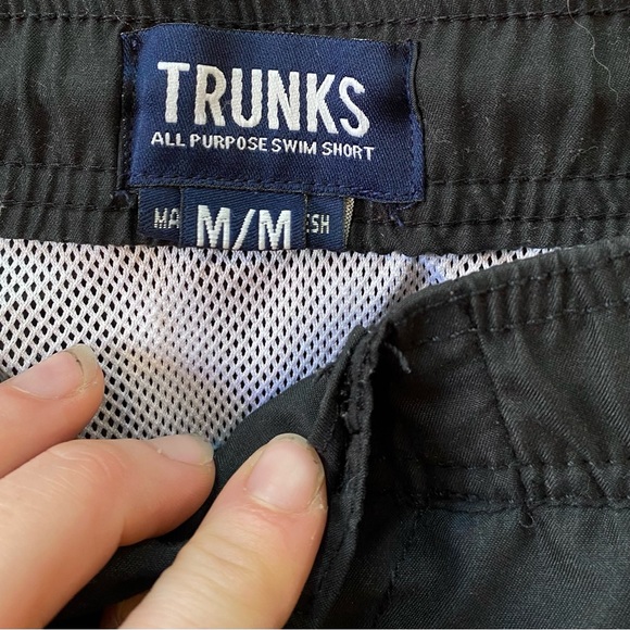 Men’s Trunks Brand Swim Shorts w/ Mesh Liner & 3 Velcro Pockets - Mid-Length - Picture 3 of 3